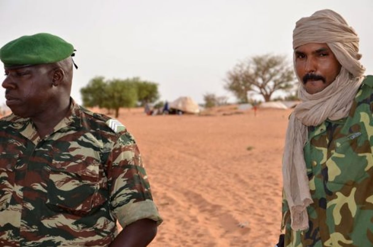 Cantonnés au Niger, des soldats déserteurs du Mali incertains de leur sort © AFP