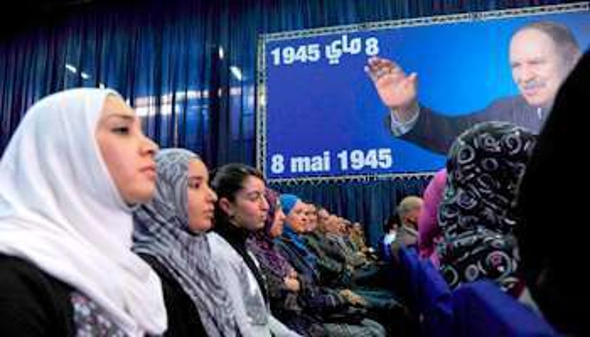 Le discours prononcé par Abdelaziz Bouteflika le 8 mai à Sétif a été déterminant. © Farouk Batiche/AFP