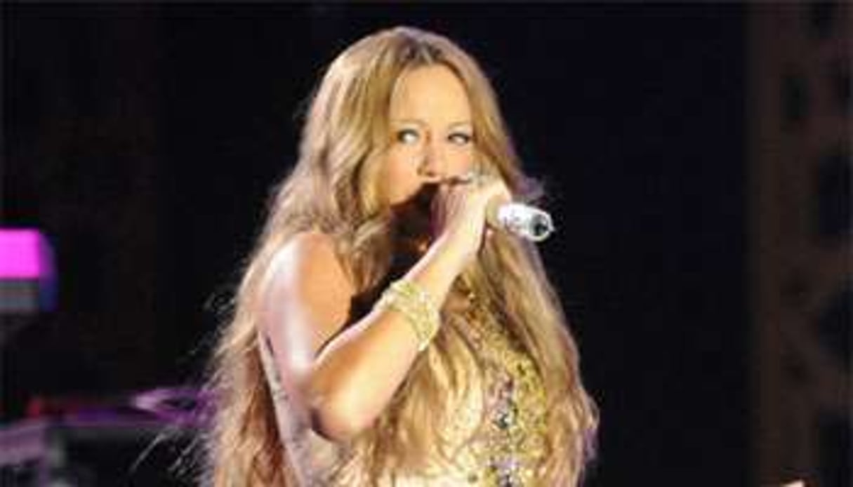 La star internationale Mariah Carey, à la 11e édition du festival de Mawazine. © AFP
