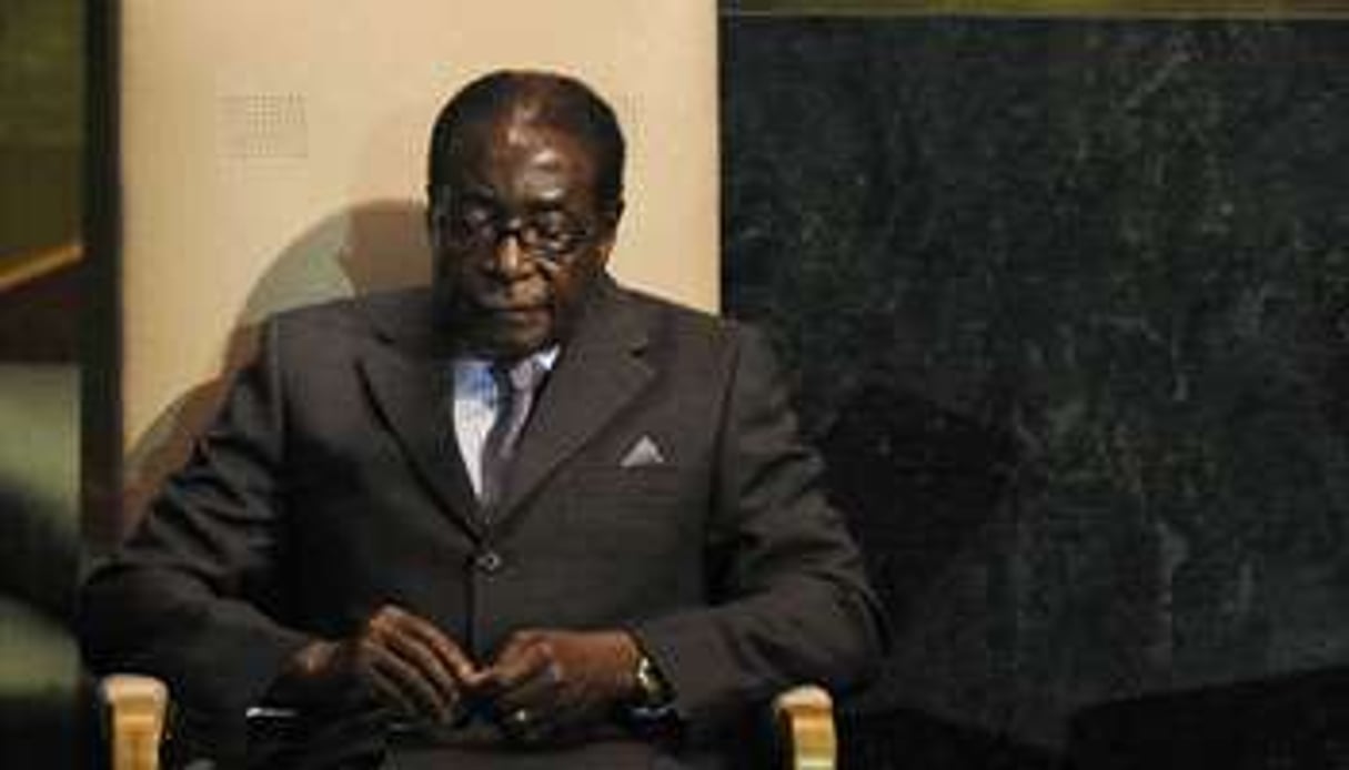 Robert Mugabe a fêté ses 88 ans en 2012. © AFP