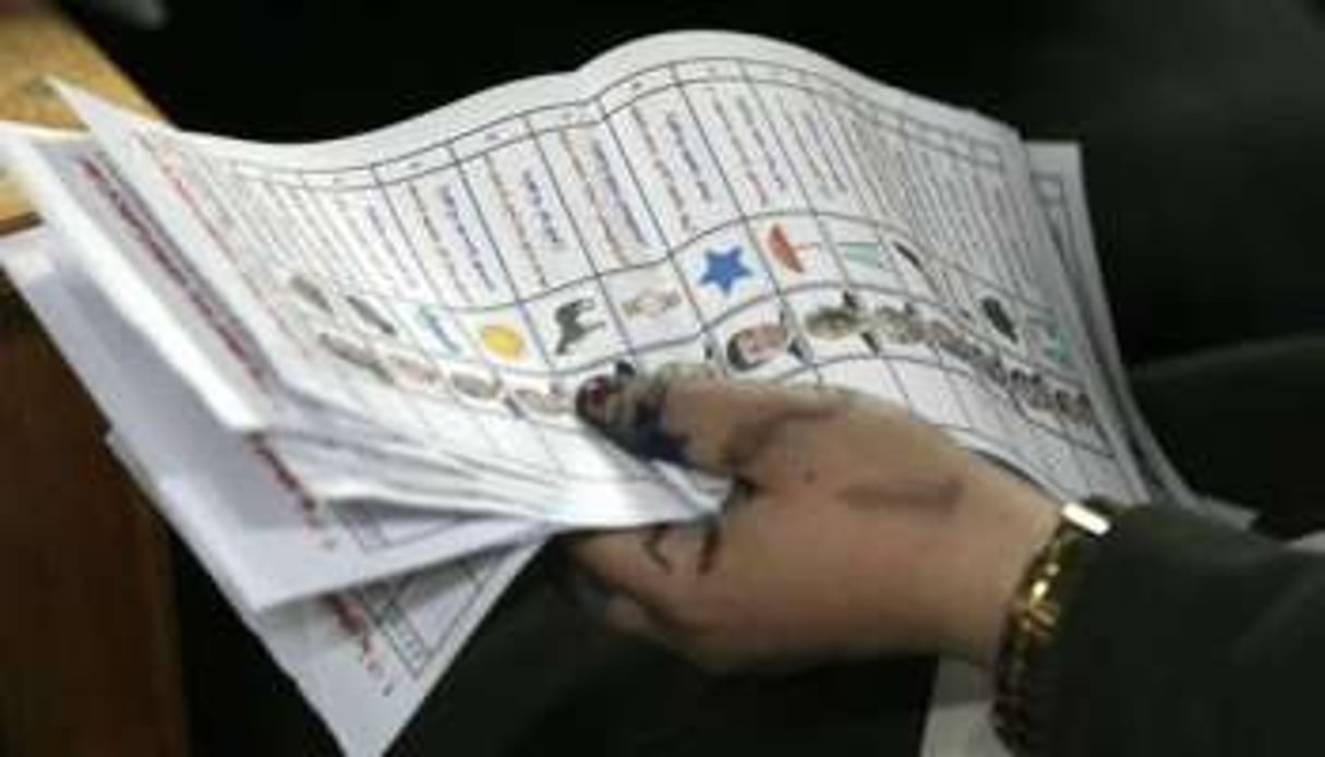 Les sondages ont fait leur apparition en Egypte. © Mahmud Hams/AFP