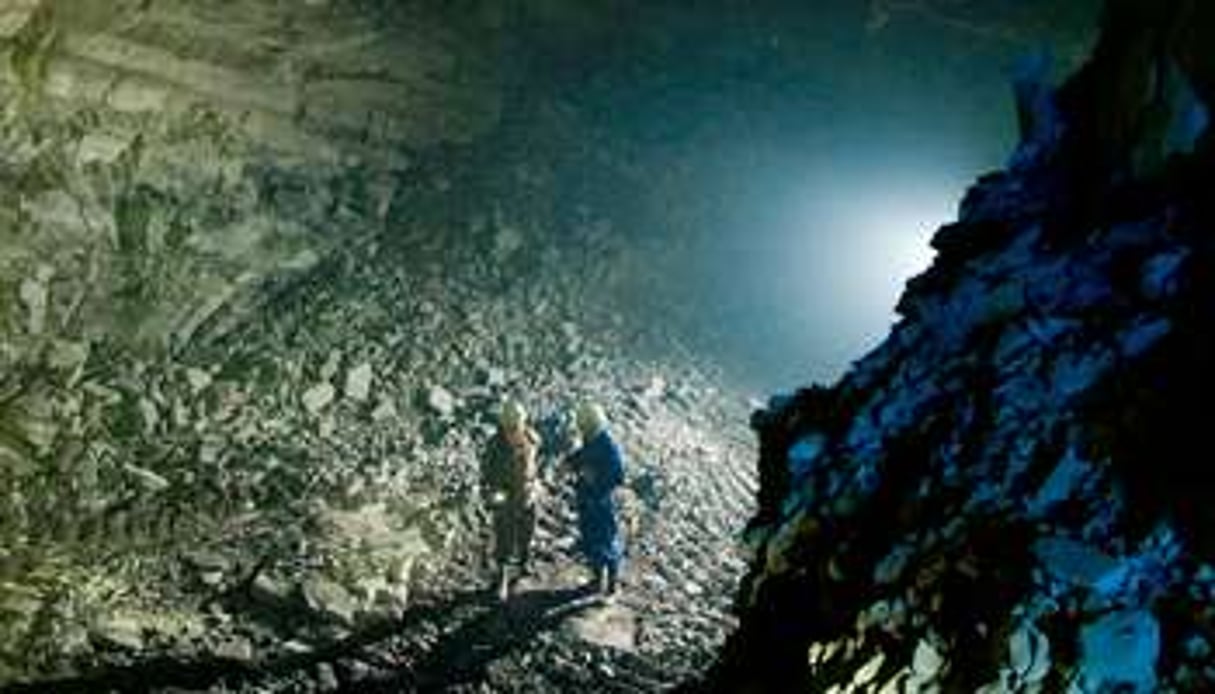 La mine de Kamoto, opérée par Katanga Mining. © KML