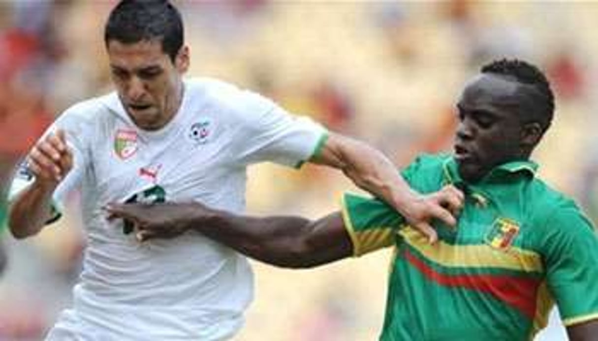 Un précédent match Mali-Algérie lors de la CAN 2010. © AFP