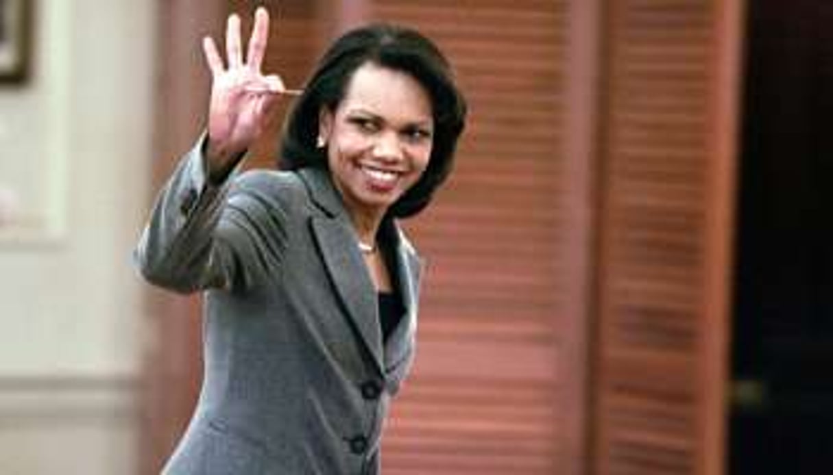 Condoleezza Rice croyait jusque là descendre des Ashantis du Ghana. © Somodevilla/AFP
