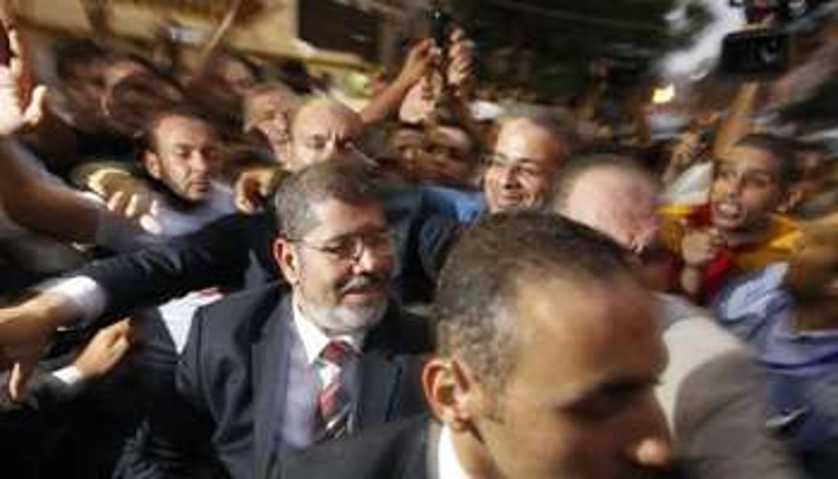 Le candidat des Frères musulmans, Mohamed Morsi. © AFP