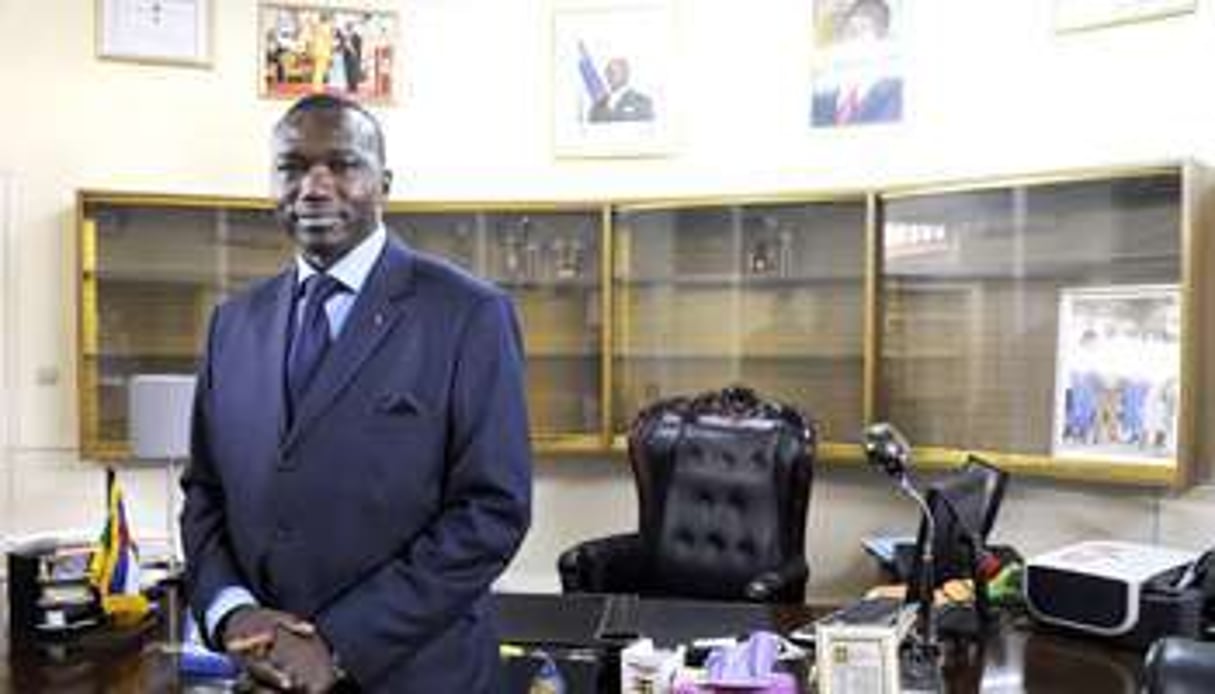 Le ministre des Finances, Sylvain Ndoutingaï, avait l’oreille de son oncle, le chef de l’État. © Vincent Fournier/J.A.