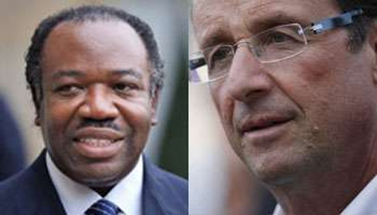 Ali Bongo Ondimba et François Hollande se rencontreront à Paris début juillet. © AFP