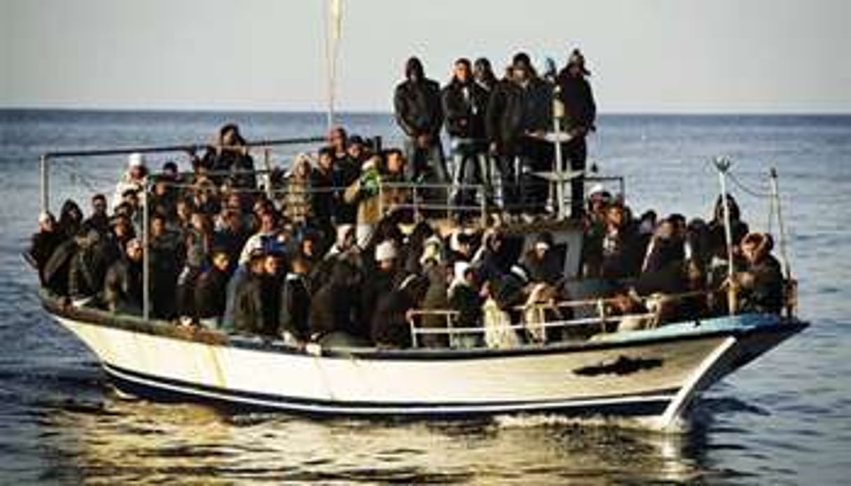 Les naufrages des « boat people » africains auraient fait au moins 1 500 morts en 2011. © AFP