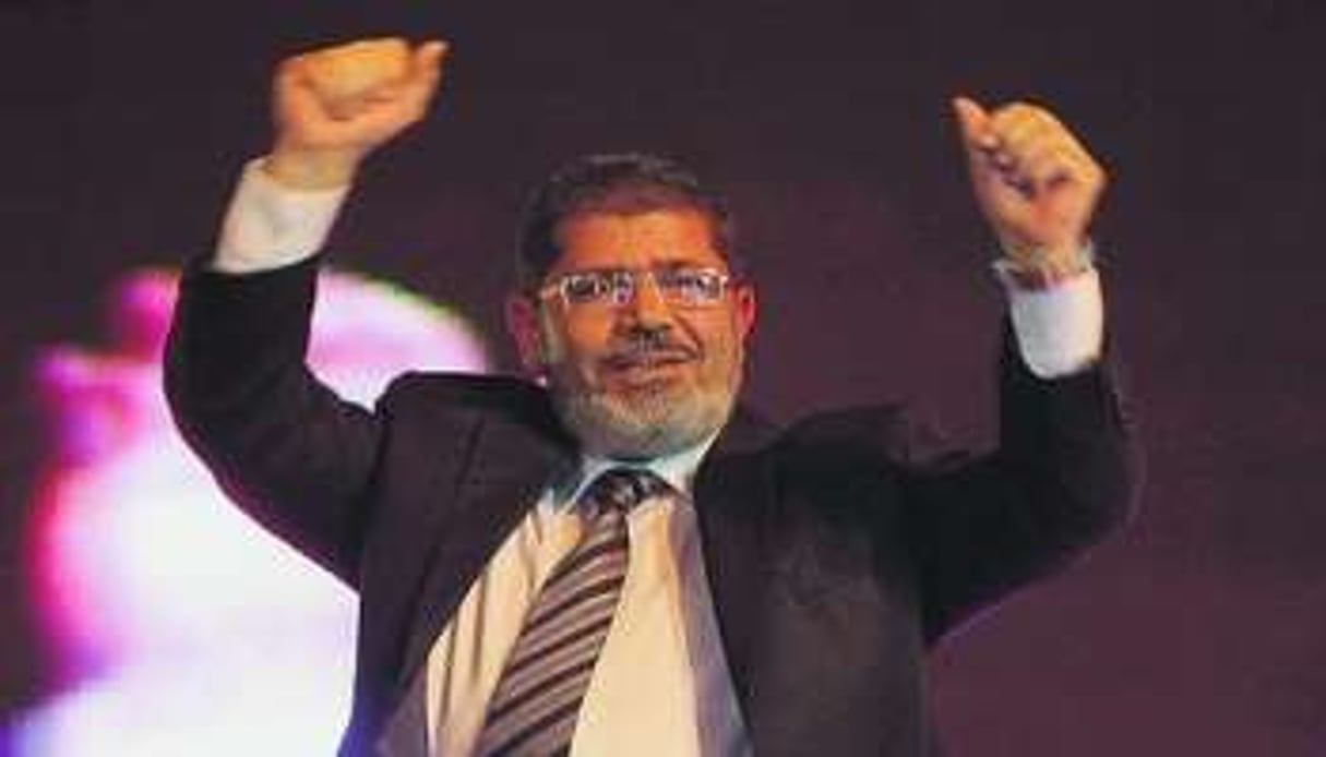 Mohamed Morsi, le nouveau président égyptien. © AFP