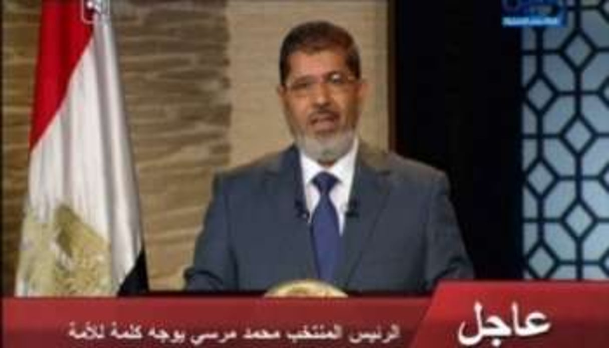 Mohamed Morsi s’est engagé à être « le président de tous les Égyptiens sans exception ». © AFP