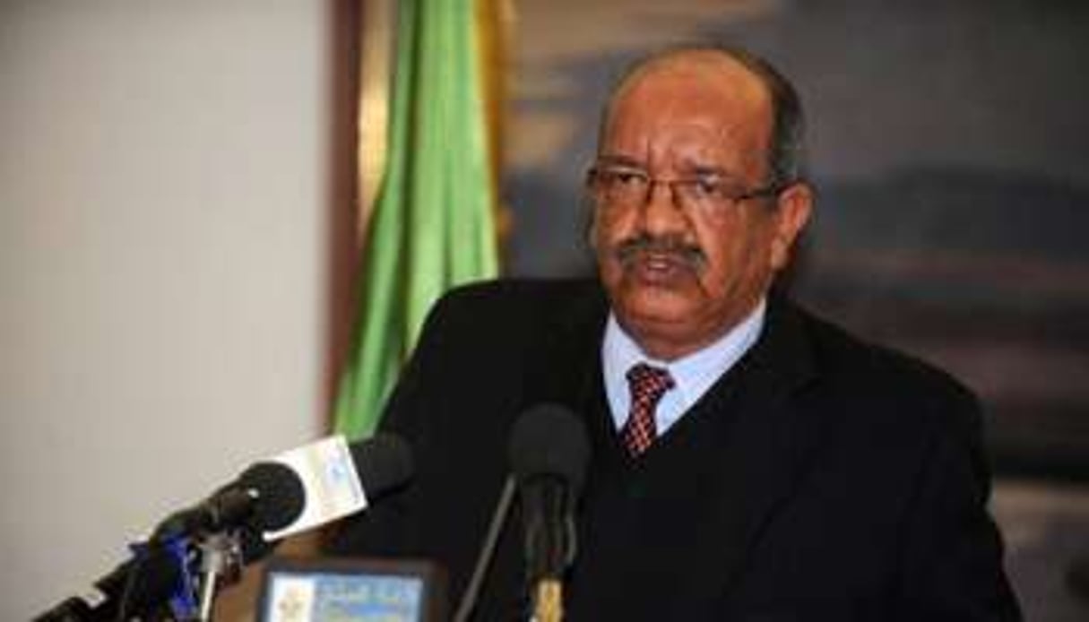Le ministre algérien délégué aux Affaires maghrébines et africaines, Abdelkader Messahel. © AFP