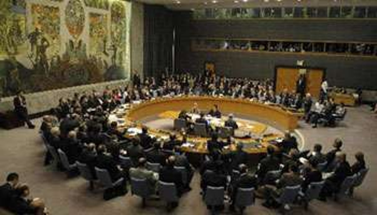Le conseil de sécurité de l’ONU. © AFP