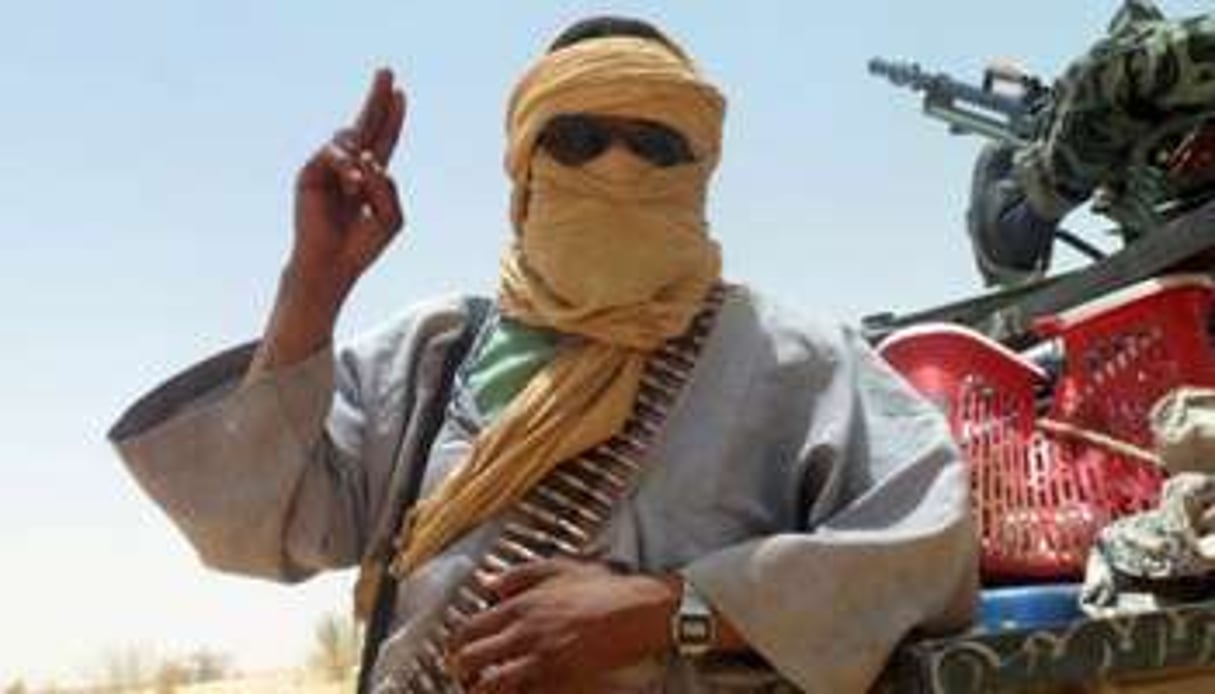 Des rebelles islamistes dans le nord du Mali, le 24 avril 2012, près de Tombouctou. © AFP