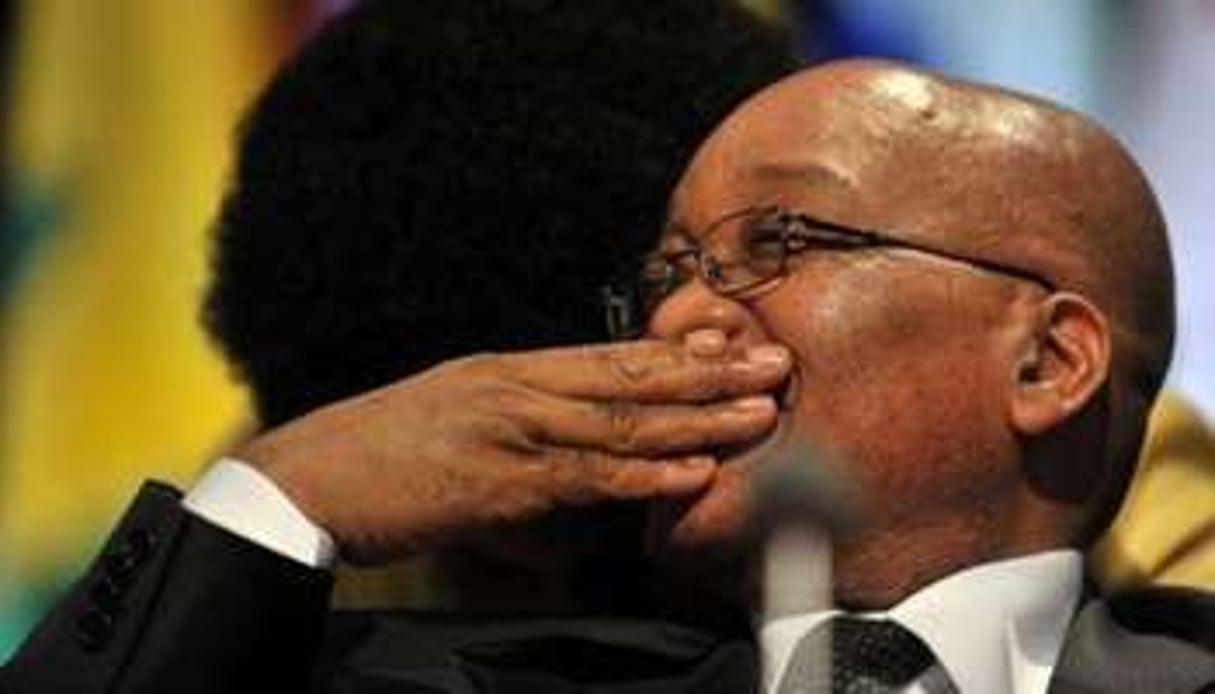 Jacob Zuma est le dirigeant africain le plus suivi sur Twitter. © AFP