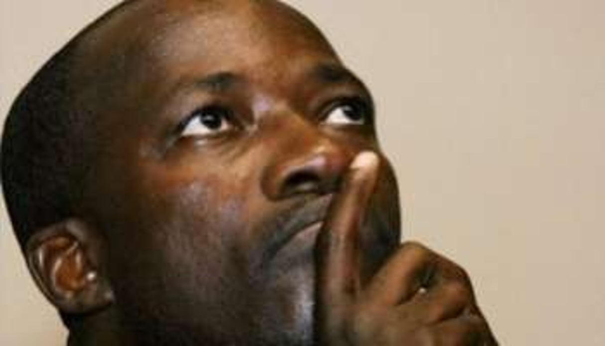 L’Ivoirien Charles Blé Goudé est sous le coup d’un mandat d’arrêt international. © AFP