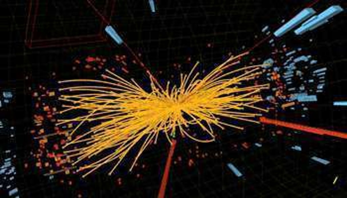 De violentes collisions de protons ont permis d’isoler « la particule de Dieu ». © AFP photo/CERN