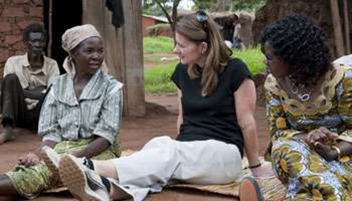 Melinda Gates, co-présidente de la Fondation Gates. © DR
