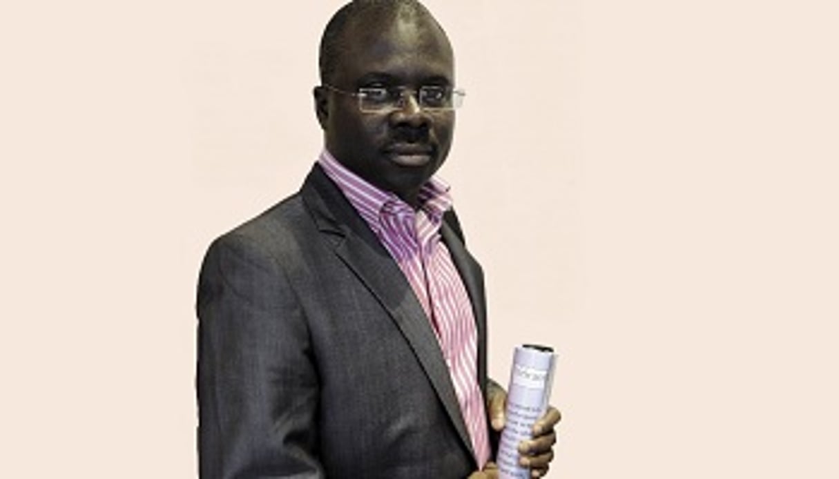 Abdoulaye Mbaye, le fondateur de Neurotech, compte notamment développer des logiciels de reporting. © Vincent Fournier pour JA