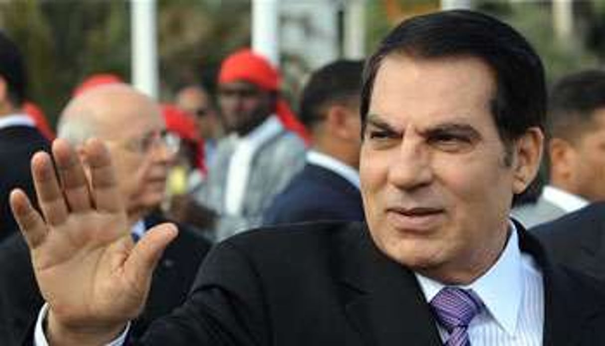 L’ex-président tunisien Ben Ali. © AFP
