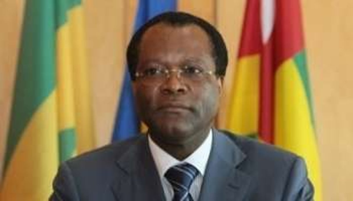 Philibert Andzembé, ex-gouverneur gabonais de la BEAC. © AFP