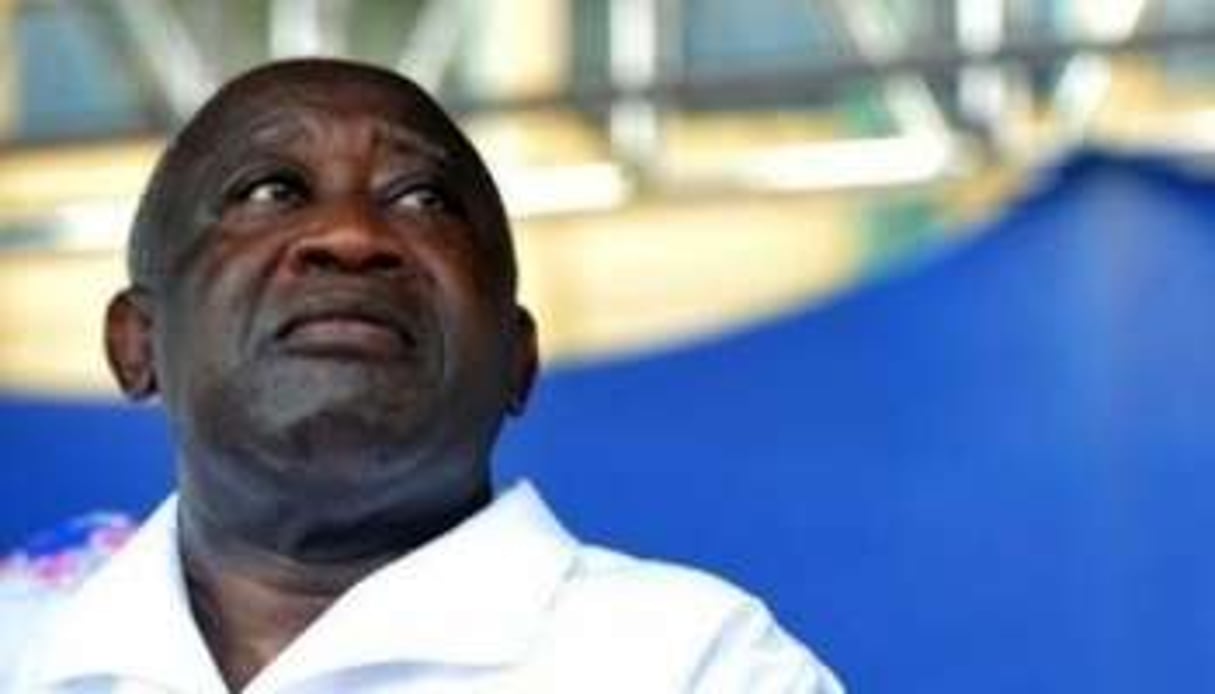 Pour la CPI, Laurent Gbagbo pourrait bénéficier d’un réseau lui permettant de fuir la justice. © Seyllou Diallo/AFP