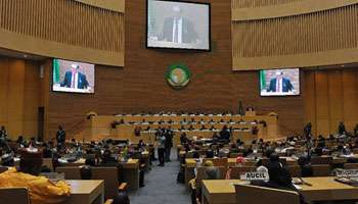 Le sommet de l’UA à Addis Adeba. © AFP