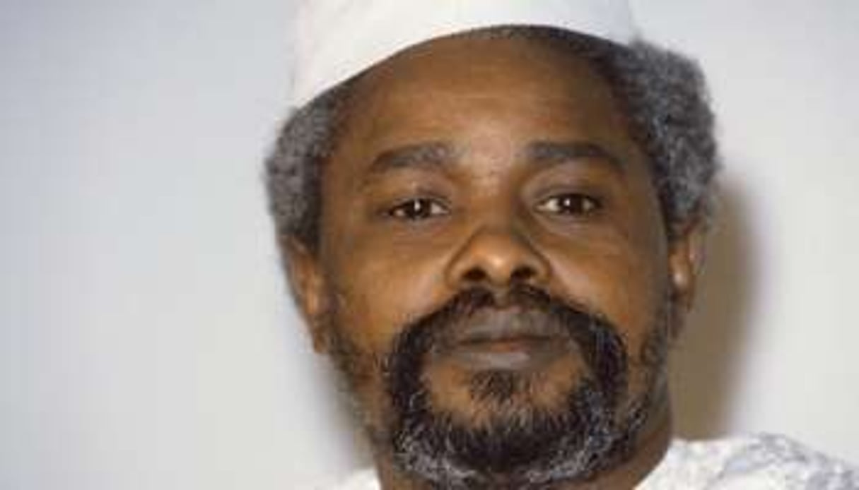 L’ancien président tchadien Hissène Habré, en 1987. © AFP
