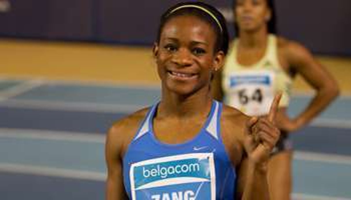 Ruddy Zang-Milama, la sprinteuse est la meilleure chance gabonaise aux JO de Londres. © DR