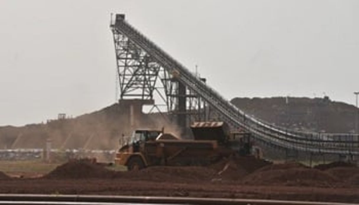 La mine d’or de Tongon, opérée par Randgold Resources, est l’une des seules actuellement actives en Côte d’Ivoire. En tout, la production d’or ivoirienne a atteint 15 tonnes sur les douze derniers mois. © AFP