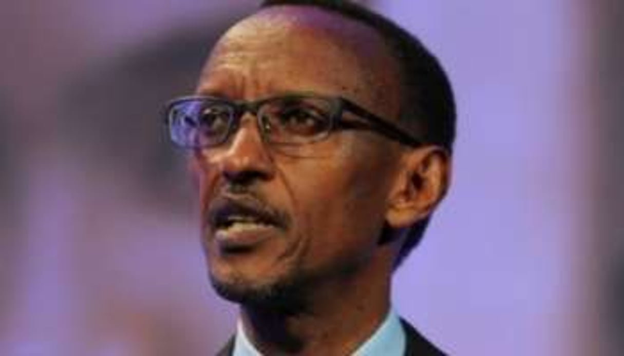 Le président rwandais Paul Kagame à Londres le 11 juillet 2012. © AFP
