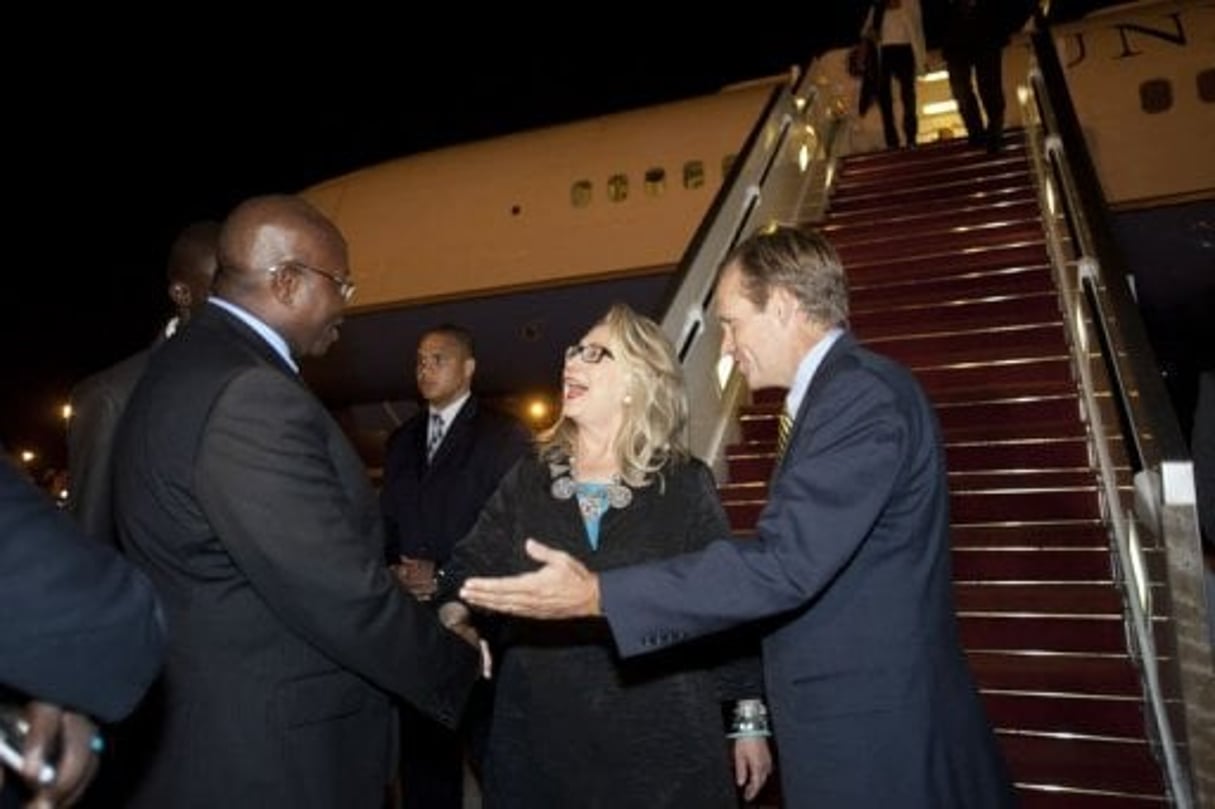 Démocratie, commerce et sécurité pour Hillary Clinton en Afrique © AFP