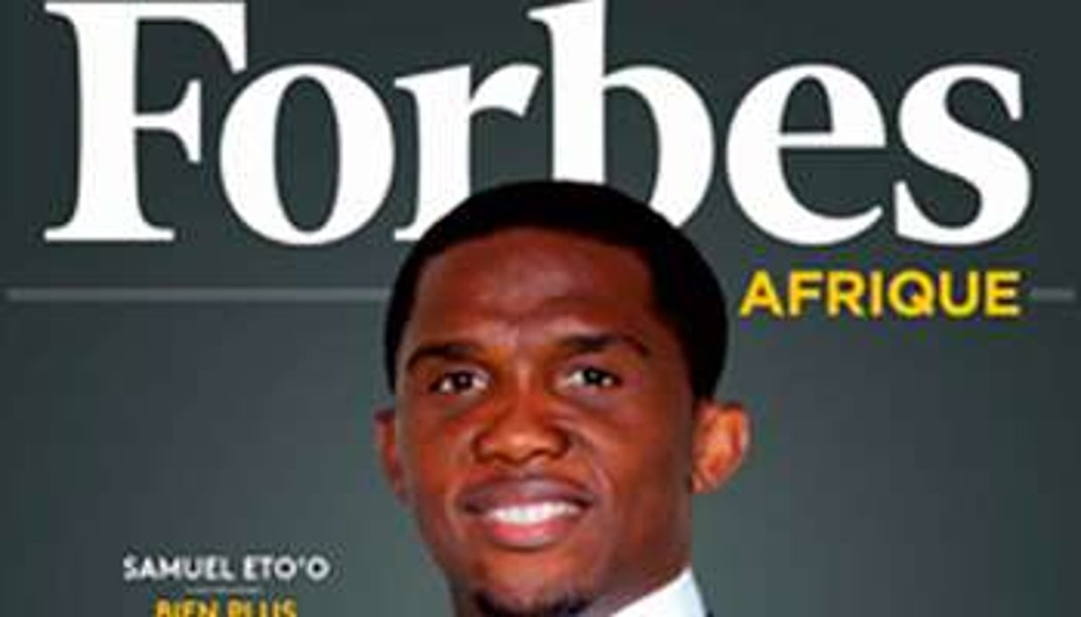 La une du premier numéro de Forbes Afrique. © D.R.