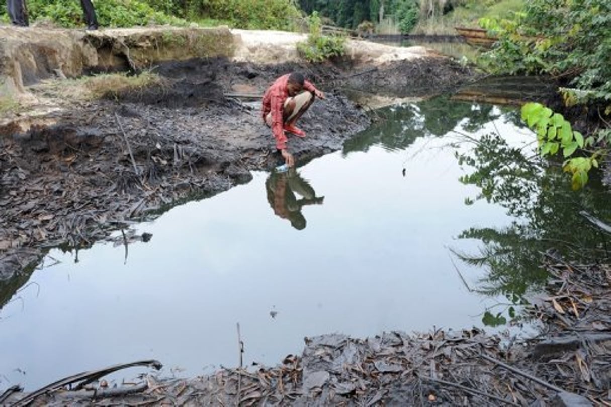 Nigeria: Amnesty dénonce l’incapacité de Shell à enquêter sur les pollutions de pétrole © AFP