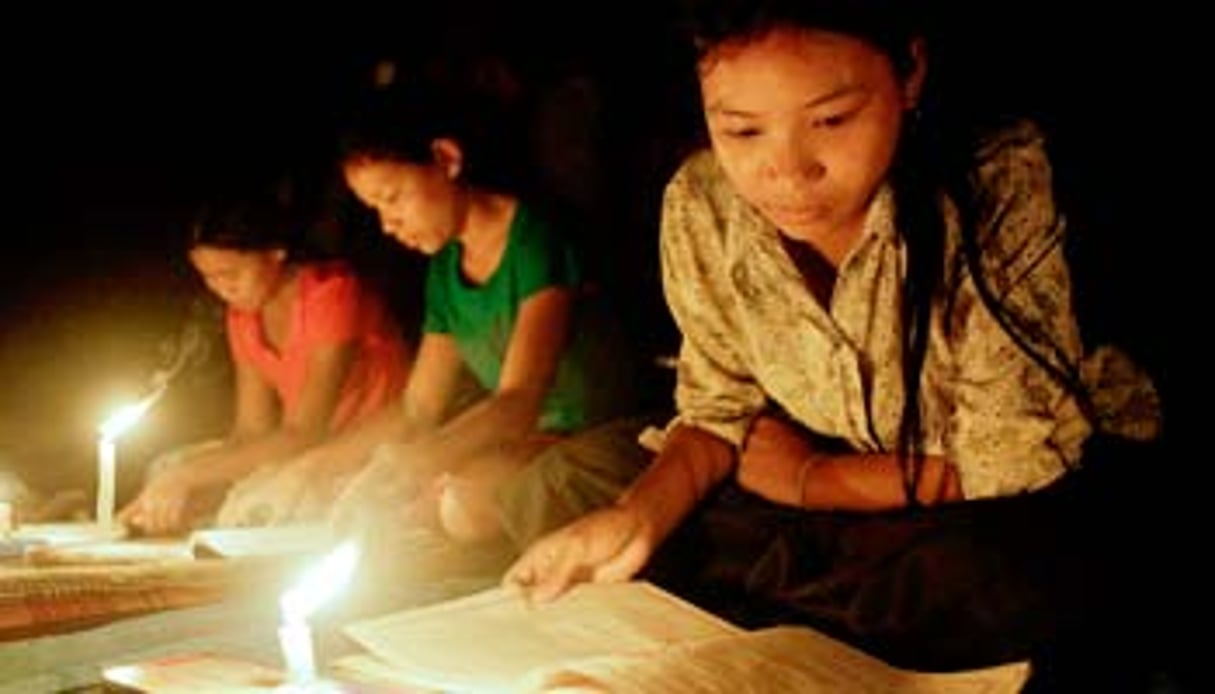 Plus de 600 millions de personnes ont été privées d’électricité dans le nord de l’Inde. © Anupam Nath/AP/SIPA