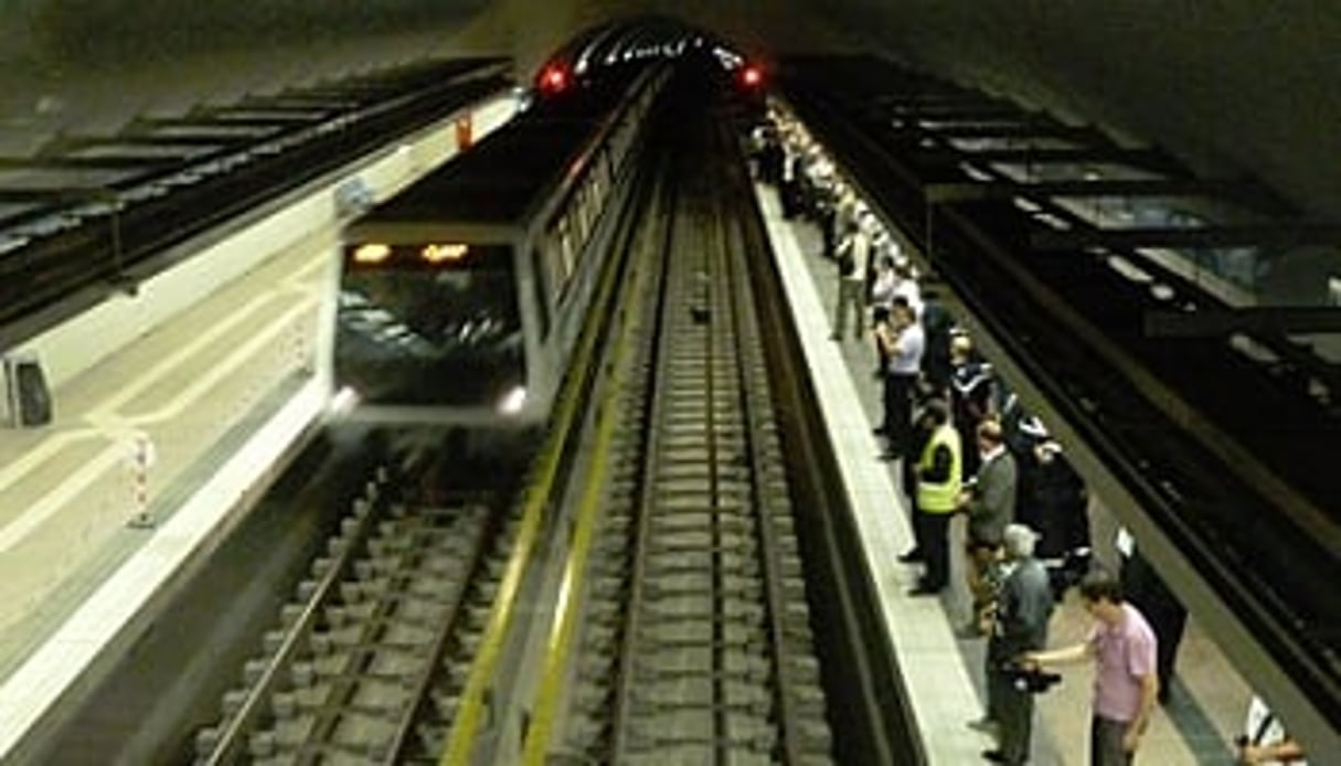 Siemens est bien implanté en Algérie où il a notamment participé à la construction du métro d’Alger. © Siemens