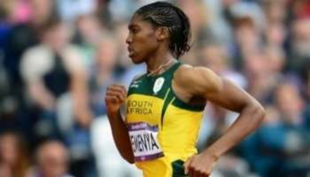 La Sud-Africaine Caster Semenya, vice-championne du monde 2011. © AFP