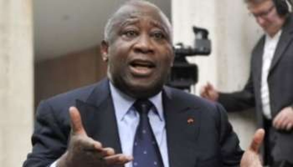 Le président ivoirien Laurent Gbagbo est écroué à la Haye. © AFP