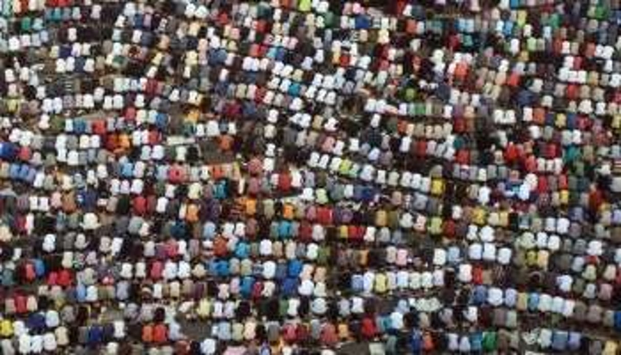 Prière du ramadan. © AFP