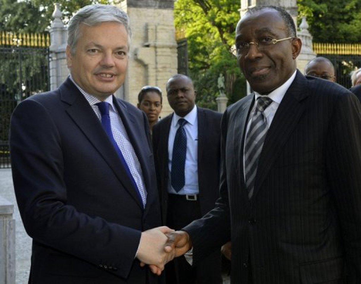 RDC: visite du ministre belge des Affaires étrangères © AFP
