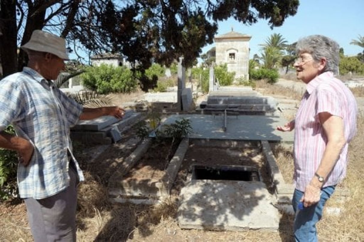 Maroc: tombeaux chrétiens vandalisés au cimetière européen de Rabat © AFP