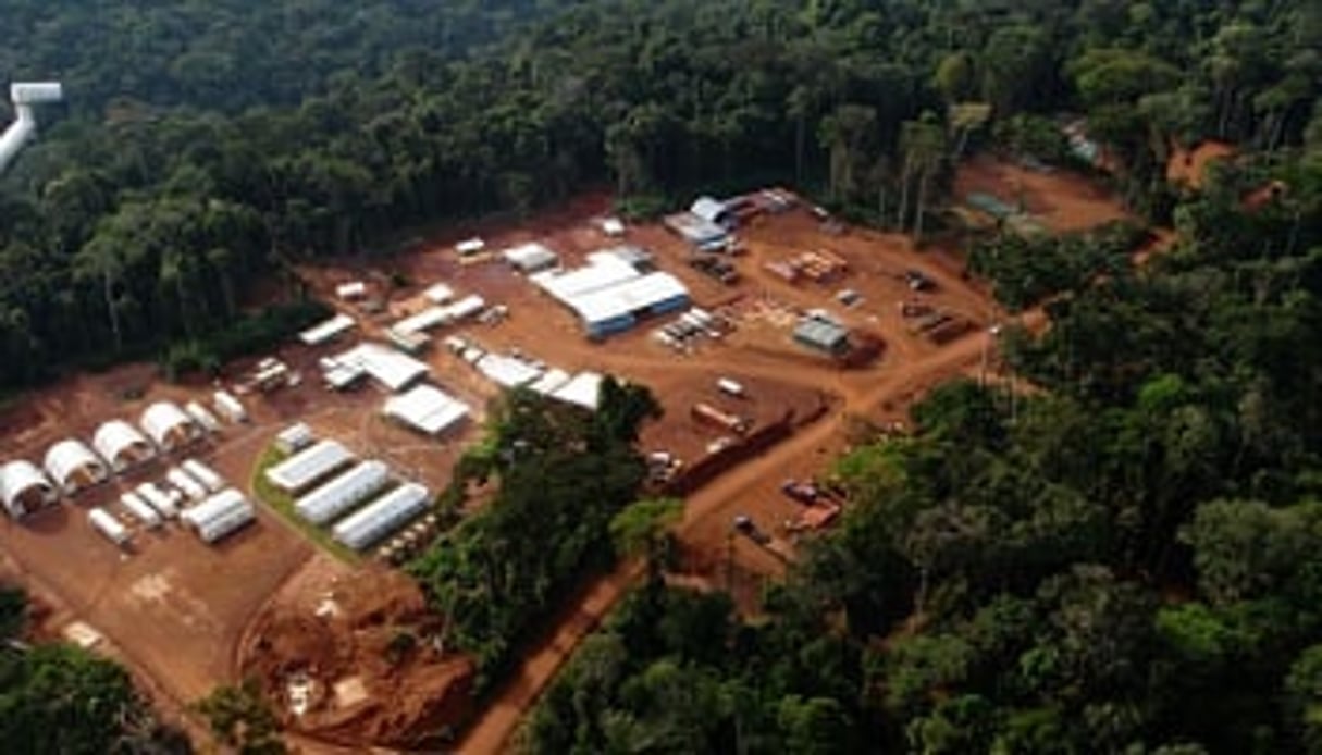 Le gisement de Mbalam, détenu par Sundance Resources, à la frontière du Cameroun et du Congo. © Sundance Resources