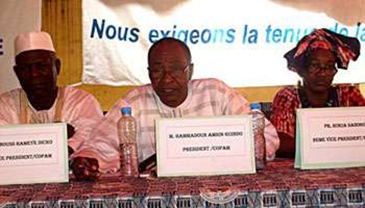 Amadoun Amion Guindo, Younouss Hameye Dicko et Rokia Sanogo. © DR