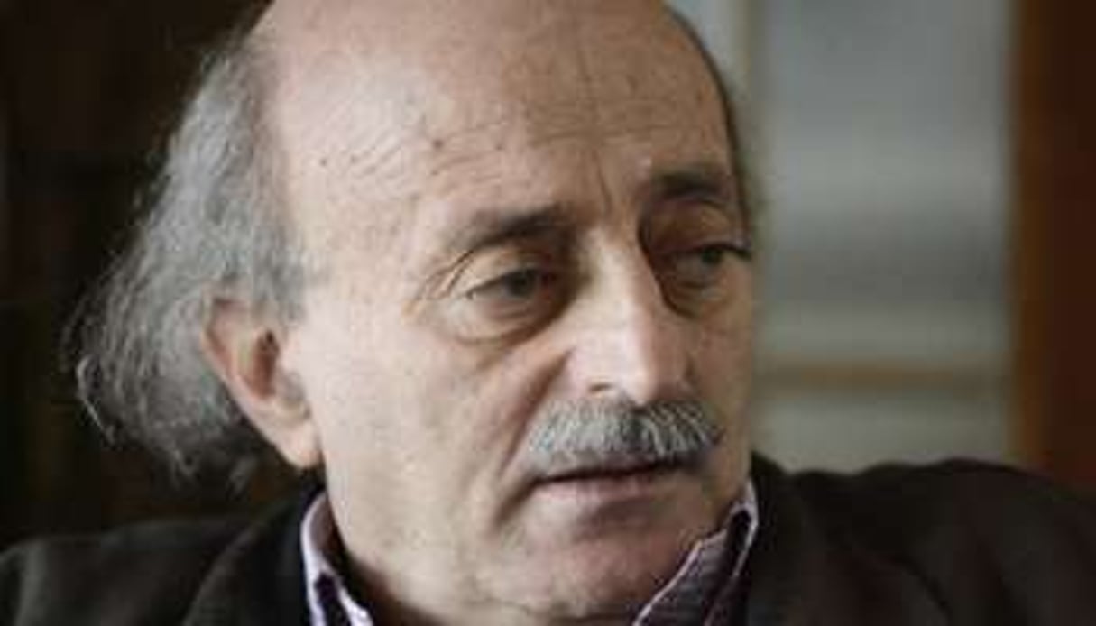 Walid Joumblatt, chef de la communauté druze au Liban. © AFP