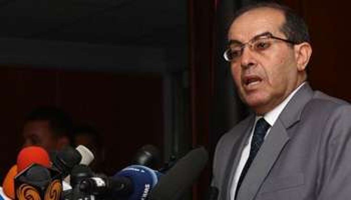 Mahmoud Jibril, candidat au poste de Premier ministre. © AFP