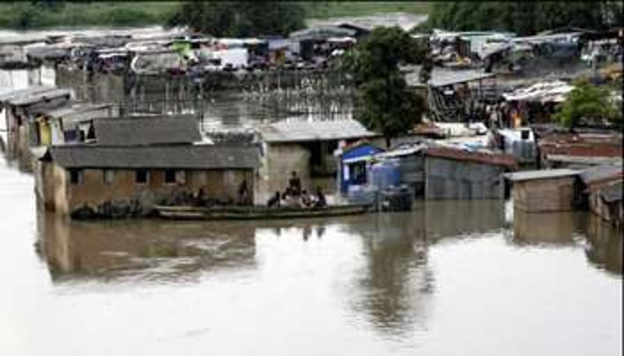 Au Nigeria, les inondations frappent surtout les États de l’Adamawa et de Katsina. © AFP
