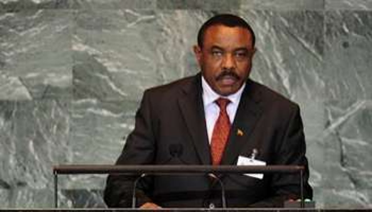 Hailemariam Desalegn, à l’époque chef de la diplomatie éthiopienne. © AFP
