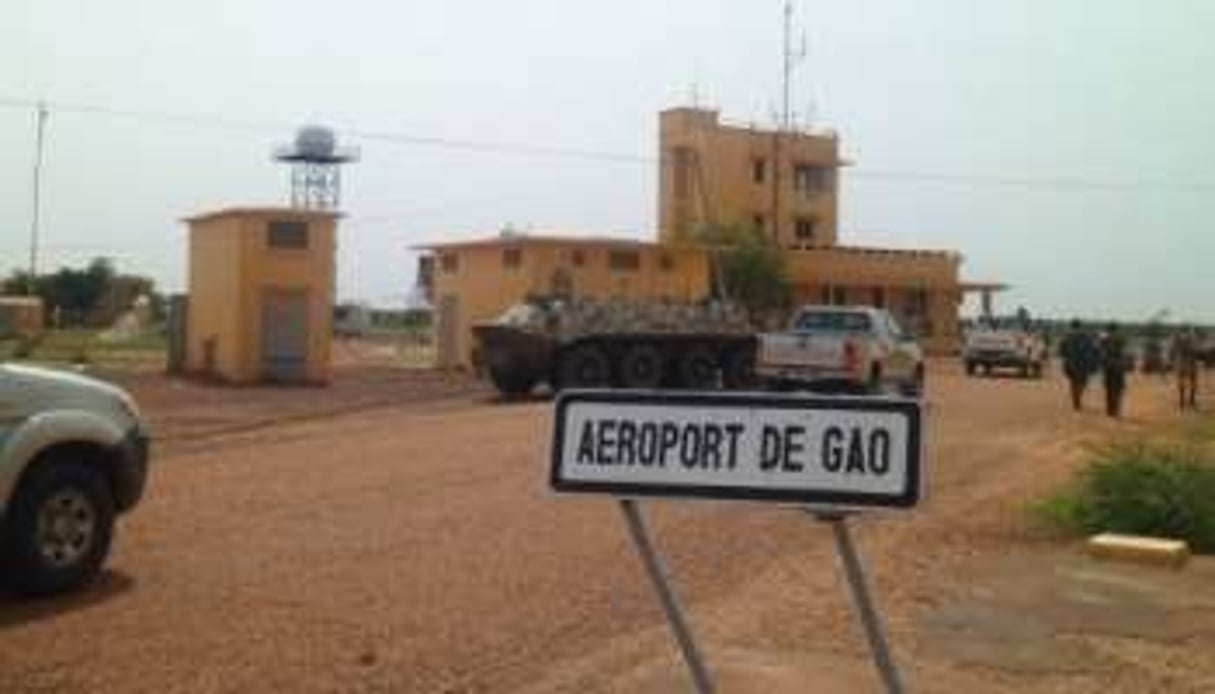 Vue de l’aéroport de Gao, dans le nord du Mali, le 7 août 2012. © Romaric Ollo Hien