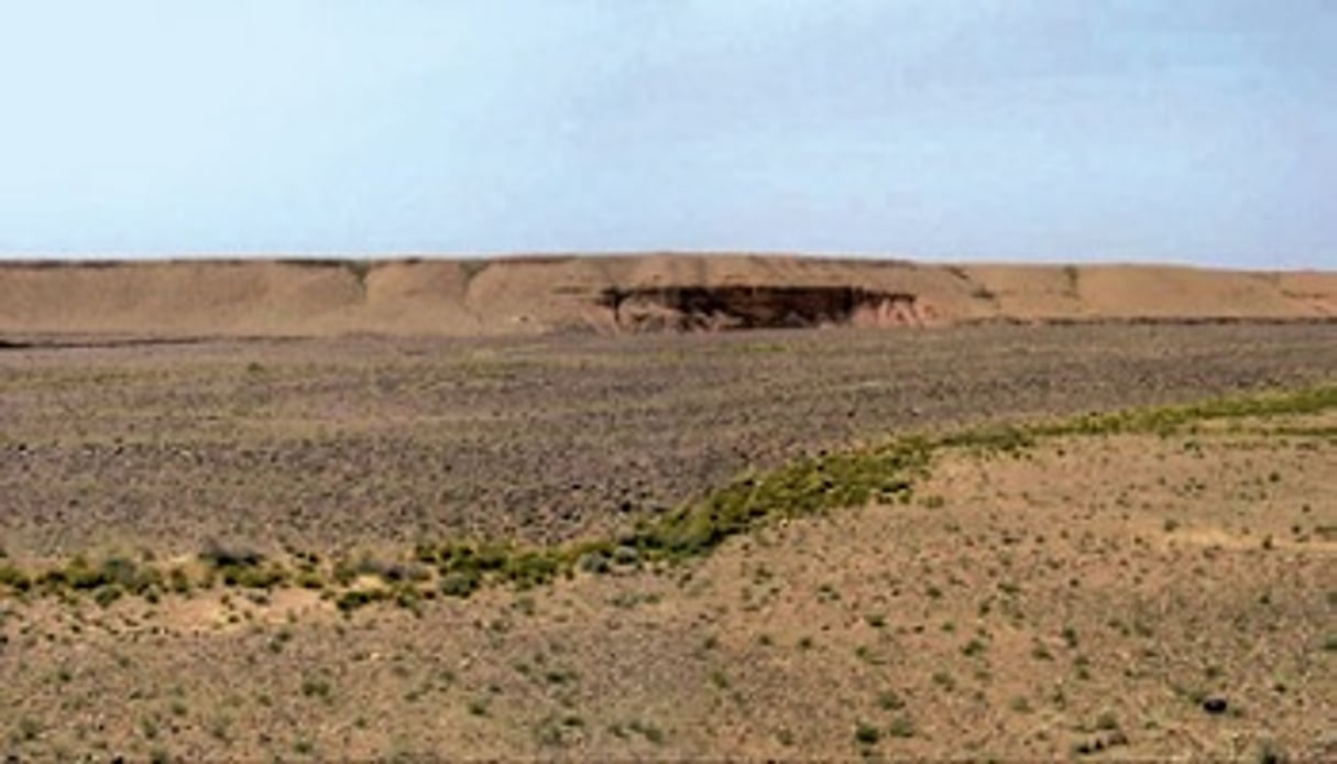 D’ici à 2015, le site de Ouarzazate doit accueillir un projet solaire de 500MW. © Masen