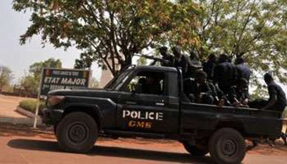 Un véhicule de la police malienne. © AFP