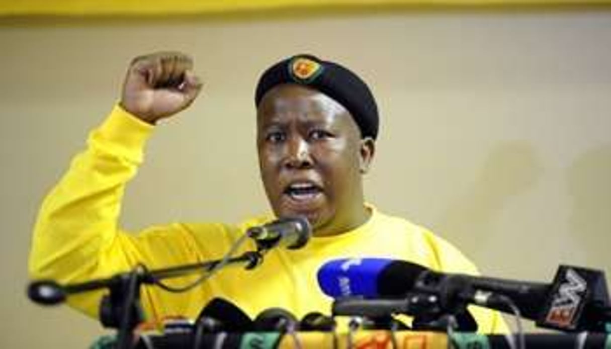 Julius Malema est devenu l’un des plus farouches opposants à Jacob Zuma. © AFP